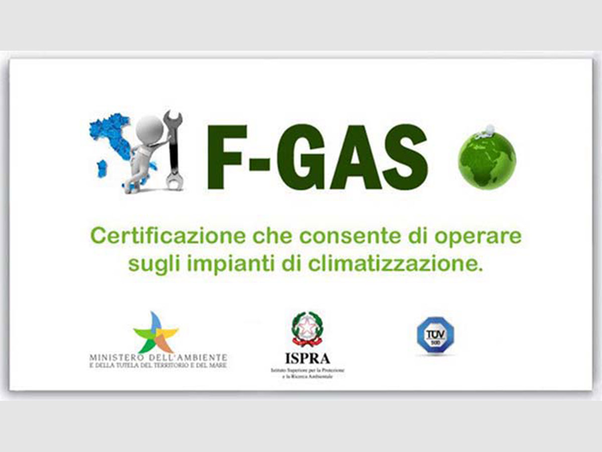 Certificazione aziendale F-Gas