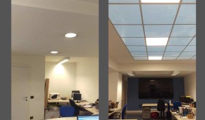 Illuminazione Led uffici