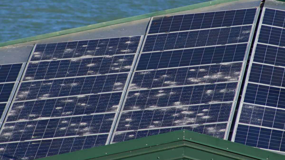 Sostituzione pannelli fotovoltaici danneggiati dalla grandine, Luma impianti fotovoltaici Verona, fotovoltaico e grandine, grandinata lago di Garda, pannelli fotovoltaici distrutti dalla grandine che fare
